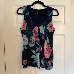Floral Tank Blouse
